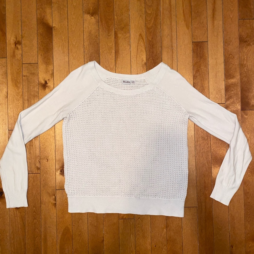 Cream sweater